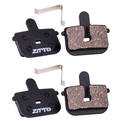 ZTTO Bicycle Disc Braking Pads For Mountain Bike Everyday Use - copper fiber resin pads with steel backing for quiet, reliable daily mountain bike braking