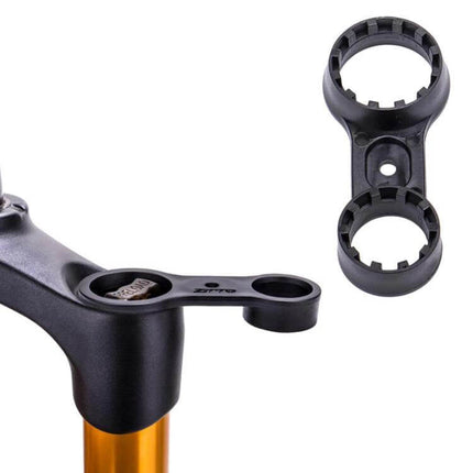 ZTTO Fork Shoulder Cap Wrench For Suntour XCM XCT XCR Bike Fork Repair - compact plastic double-hole wrench for removing and installing Suntour shoulder caps