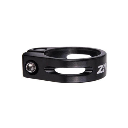 ZTTO Seatpost Clamp 34.9mm Aluminium Alloy for MTB and Road Bikes black hollow aluminum clamp, single-bolt seatpost clamp for secure, lightweight fit