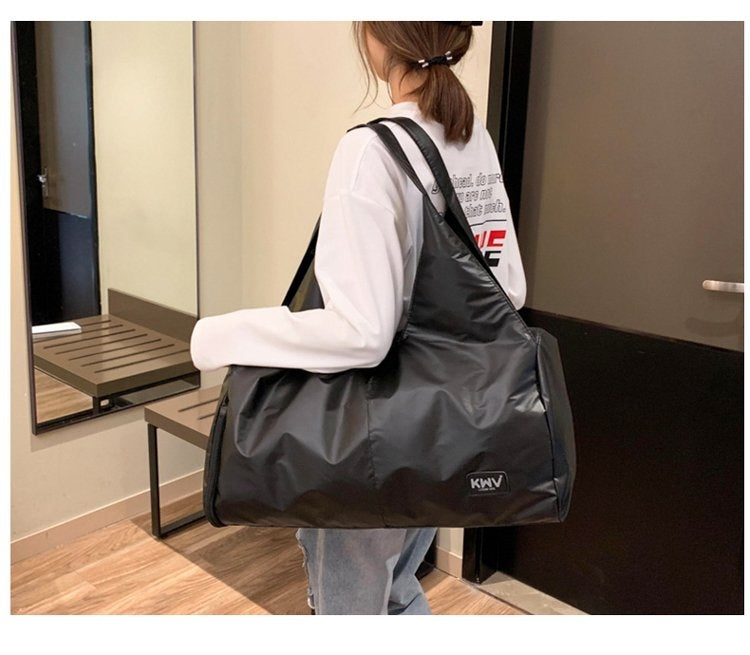 Bolso deportivo de nailon versátil para yoga con gran capacidad