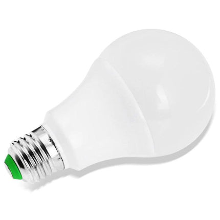 Color Changing LED Bulbs for Everyday Home Ambiance Use - white LED bulb with standard screw base and remote control functionality