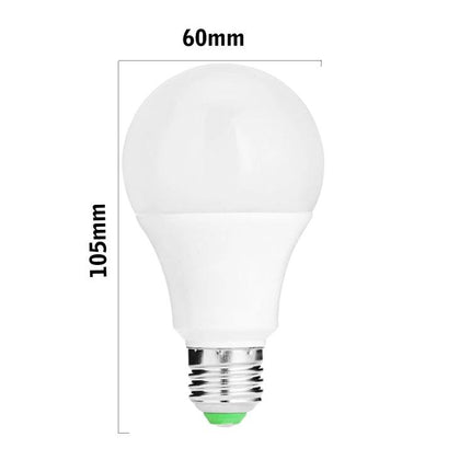 Color Changing LED Bulbs for Everyday Home Ambiance Use - remote-controlled A19 bulb 105mm x 60mm fits standard E27 socket