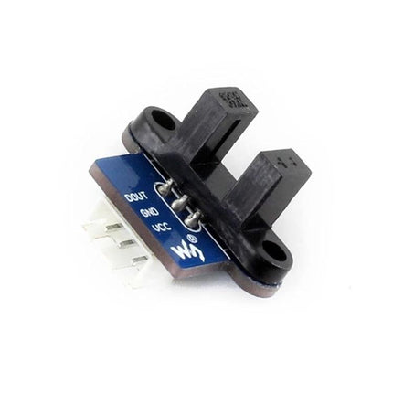 Waveshare Infrared Photo Interrupter Sensor for Speed Detection compact IR beam sensor module for motor speed and pulse counting