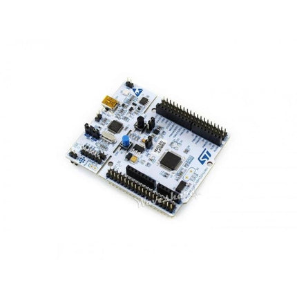 Waveshare STM32 Nucleo-64 Development Board for Prototyping white STM32 prototyping board with headers and USB connector