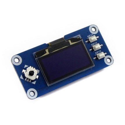 Waveshare 1.3 Inch OLED Display Hat for Raspberry Pi Projects compact 128x64 OLED with joystick and keys