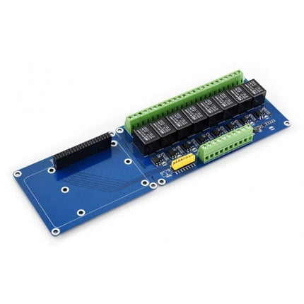 Waveshare Relay Expansion Board for Raspberry Pi Control - 8-channel relay board for Raspberry Pi automation, switches lights and motors safely