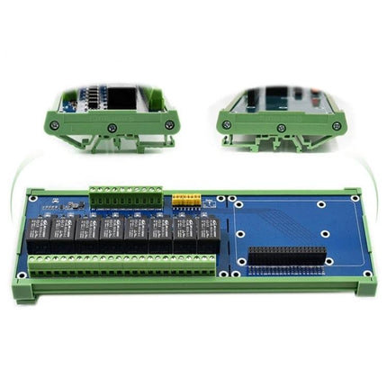 Waveshare Relay Expansion Board for Raspberry Pi Control with 8-channel relays and terminal blocks for home automation projects