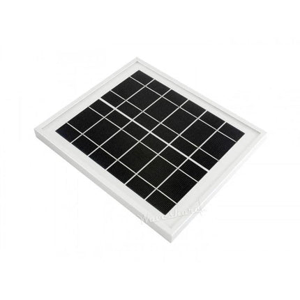 Waveshare Solar Panel for Everyday Energy Generation 156-cell monocrystalline panel for charging batteries and powering low-demand devices