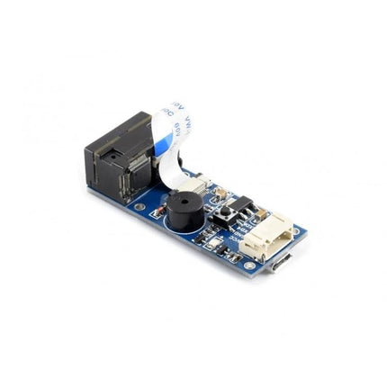 Waveshare Barcode Scanner Module for 1D and 2D Code Reading compact USB-connected scanner module with ribbon camera for inventory and POS