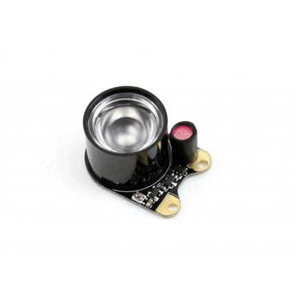 Waveshare Infrared LED Board for Wide-Angle Night Vision 3W 850nm LED board with lens and ambient light sensor for Raspberry Pi cameras