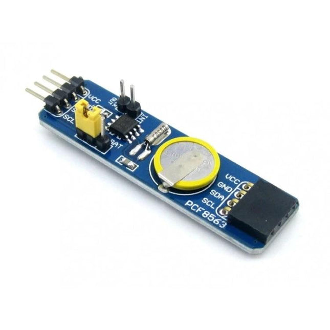 Waveshare Real-Time Clock Board for Electronic Devices small PCB with PCF8563 chip and onboard battery for IoT timekeeping