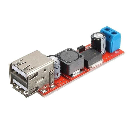 Dual USB Power Converter for Everyday Mobile Device Charging compact car DC module with two USB ports for simultaneous phone and tablet charging