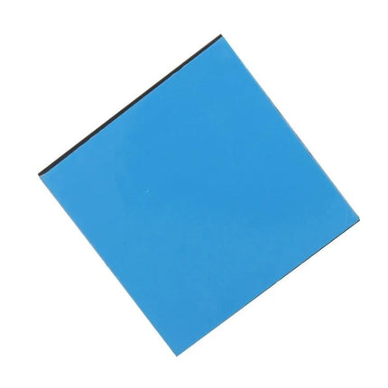 Alt Tag: Aluminum Heat Sink for LED and Chip Cooling, 40x40x11mm black anodized aluminum heatsink pad for LEDs and chips