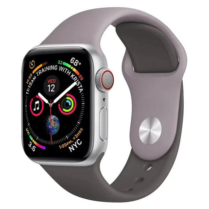 Apple Watch Silicone Band 38mm Dual Color White Red