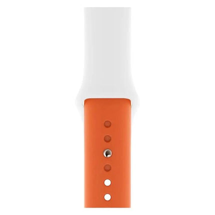 Apple Watch Silicone Band 38mm Dual Color White Red