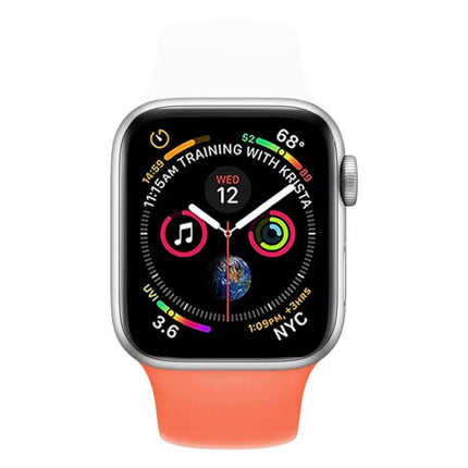 Apple Watch Silicone Band 38mm Dual Color White Red