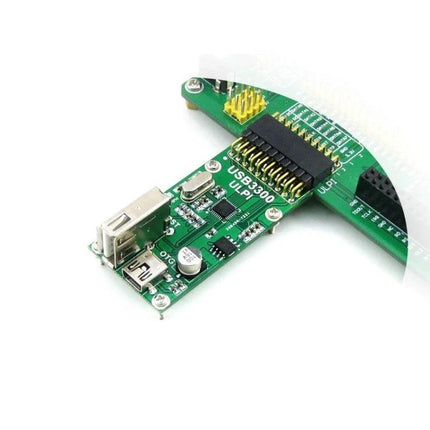 Waveshare High-Speed USB Interface Board for Device Connections USB3300 ULPI external PHY board with micro USB and header pins