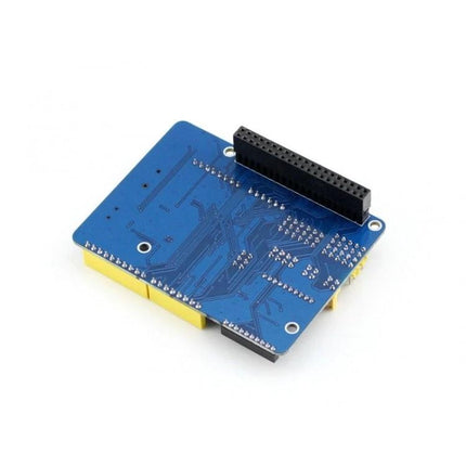 Waveshare Adapter Board for Arduino and Raspberry Pi Compatibility blue adapter board with 40-pin header and XBee support for IoT projects