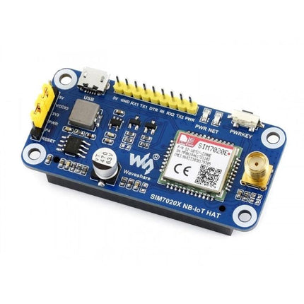Waveshare NB-IoT HAT for Raspberry Pi Wireless Projects in Europe and Asia compact SIM7020E expansion board for remote monitoring and asset tracking