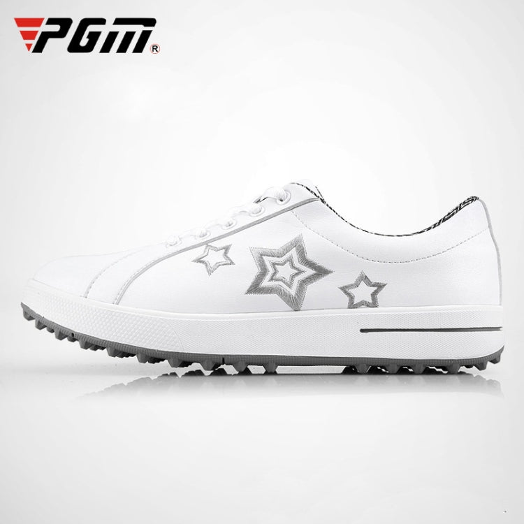 Chaussures de sport et de loisirs respirantes PGM Golf pour femmes (couleur : étoile à cinq branches solide, taille : 40)