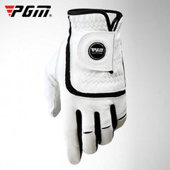 Men's PGM Golf Sheepskin Breathable Anti-Slip Single Gloves