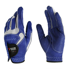 Left-Handed Microfiber Golf Gloves for Men - Anti-Slip Comfort and Sweat Absorption