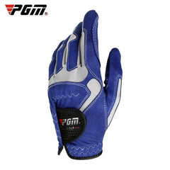 Left-Handed Microfiber Golf Gloves for Men - Anti-Slip Comfort and Sweat Absorption