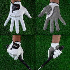 Guantes de golf de piel de oveja PGM para hombre con función antideslizante (talla 27, mano derecha)