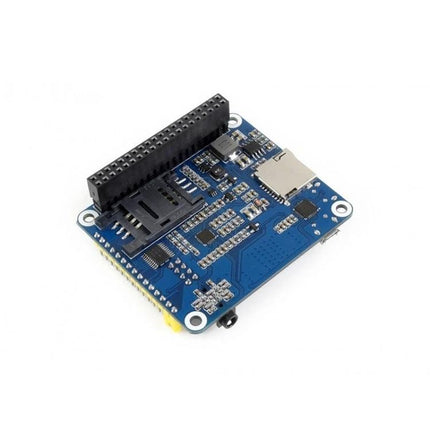 Waveshare 4G HAT for Raspberry Pi Internet Connectivity compact 4G GNSS module with SIM7600A-H for IoT and vehicle tracking