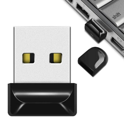 Compact 16GB USB Flash Drive for Everyday File Storage and Transfer - ultra‑small USB 2.0 stick with plastic shell for quick file backup and photo storage