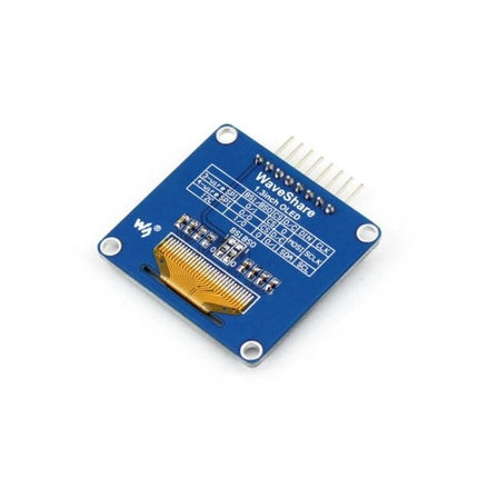 Waveshare 1.3 Inch Blue OLED Display for Electronic Projects - compact 128x64 blue OLED module for Arduino Raspberry Pi interfaces