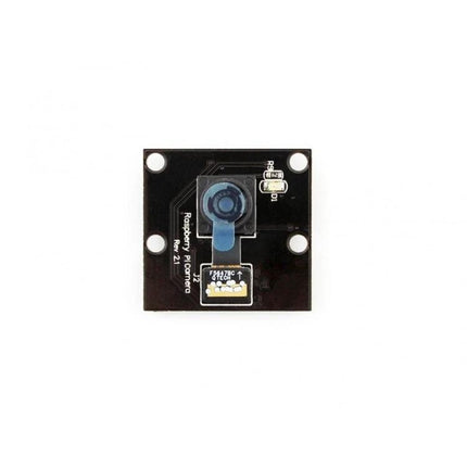 Waveshare 5 Megapixel Fixed-Focus Camera for Raspberry Pi - top view of 5MP fixed-focus camera module compatible with all Raspberry Pi revisions