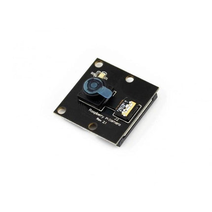Waveshare 5 Megapixel Fixed-Focus Camera for Raspberry Pi – compact 5MP fixed-focus board for Raspberry Pi projects like monitoring and robotics