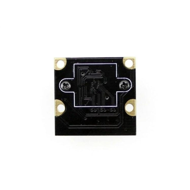 Waveshare Raspberry Pi Fisheye Camera Module for Night Vision - compact wide-angle board with mounting holes for Raspberry Pi projects and low-light capture