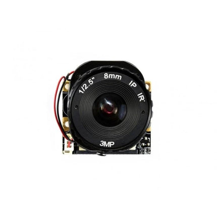 Waveshare Raspberry Pi Camera Module for Day and Night Imaging – 3MP IR 8mm lens, compatible with all Raspberry Pi revisions for security and outdoor monitoring