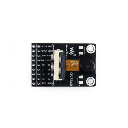 Waveshare Camera Module for Everyday Image Capture Projects compact 5MP OV5640 board for Raspberry Pi DIY surveillance and time-lapse