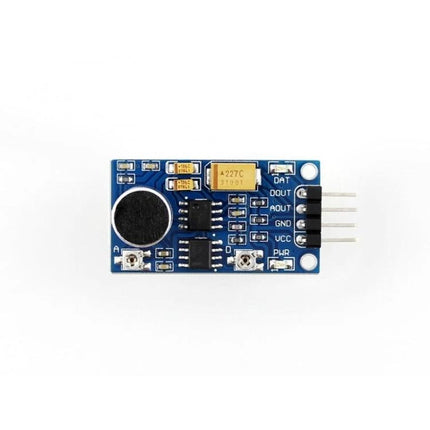 Waveshare Sound Sensor for Ambient Detection and Audio Tasks compact LM386 amplifier module for noise monitoring and DIY smart home triggers