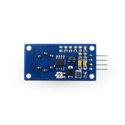 Waveshare Gas Sensor for Alcohol and Ethanol Detection in Air compact blue PCB module with analog output pins for breathalyzer and car alarm projects