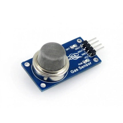 Waveshare MQ-7 Sensor for Carbon Monoxide Detection compact gas sensor module for CO monitoring with header pins and metal mesh