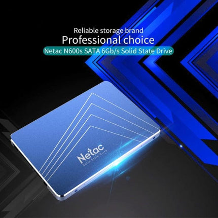 Netac N600S 1TB Solid State Drive for Reliable Storage Needs - blue SATA SSD showing sleek design and brand logo