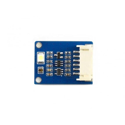 Waveshare TCS34725 RGB Color Sensor for Electronic Projects compact I2C module showing LED, connector and PCB for color sensing