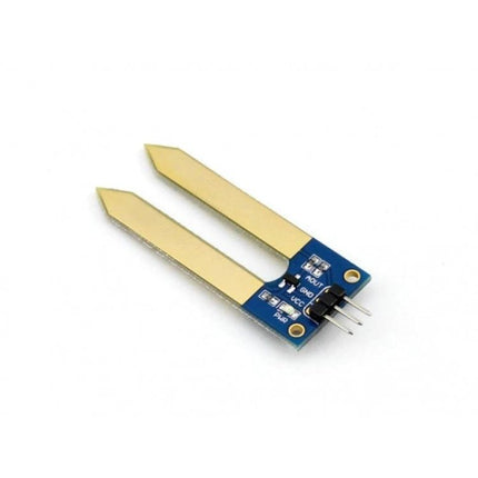 Waveshare Soil Moisture Sensor for Garden Auto Watering Systems - fork-style probe for microcontroller automated irrigation