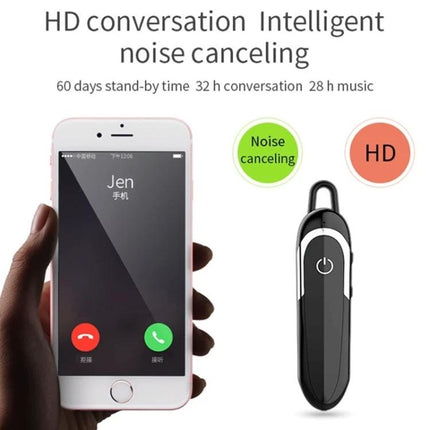 Moloke Hanging-Ear Bluetooth Headphones For Commuting with HD calls DSP noise reduction and long standby time