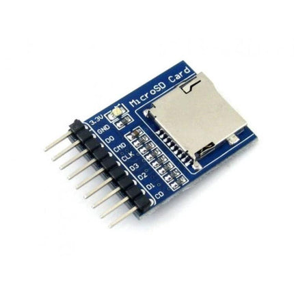 Waveshare Micro SD Card Storage Board for Electronic Projects compact Micro SD slot module for data logging and expandable storage in DIY electronics