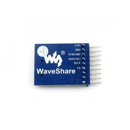 Waveshare Micro SD Card Storage Board for Electronic Projects - blue SD storage board with SPI pins for microcontroller data logging