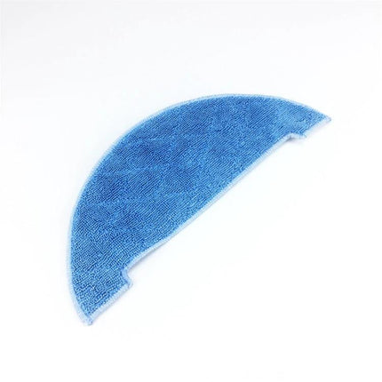 ILIFE Vacuum Cleaner Replacement Cleaning Kit with Rags and Stickers - blue semicircle microfiber rag for robot mop maintenance