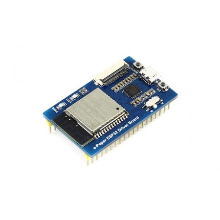 Waveshare Universal e-Paper Driver Board with Wireless Connectivity blue ESP32 module for wireless e-paper displays