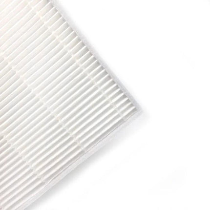 ILIFE Compatible Filter Mesh for Vacuum Cleaner Maintenance - white pleated replacement filter capturing dust and pollen for robot vacuums