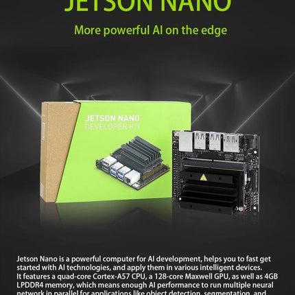 Waveshare JetBot AI Kit for DIY Smart Robot Projects with Jetson Nano developer kit for facial recognition and object tracking