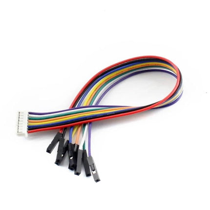 Waveshare 10.3 Inch Flexible E-Ink Display for Raspberry Pi ribbon jumper cable for connecting HAT to GPIO headers, colorful female-to-female leads